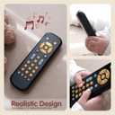 Nueplay Realistic Learning Controller with Light & Music  Interactive Educational Toy for Toddlers, Trilingual English/Spanish/French Number Learning & Pretend Remote Play for Kids Ages 1-3,Black
