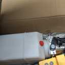 12V DC Single Acting Hydraulic Power Unit, 8L Hydraulic Pump Plastic Reservoir, 3000 PSI for Dump Trailers, Snow Plows, Log Splitters, Lift Gates
