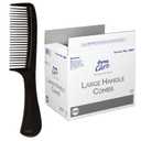 Dynarex Fine Toothed Combs - Plastic Hair Comb with Fine & Extra Fine Teeth - Grooming Accessories for Straightening, Styling, Parting & Detangling - 8.5-Inch, 1 Case of 288