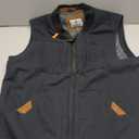 Legendary Whitetails Men's Canvas Cross Trail Vest (Medium, Black)