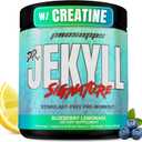 PROSUPPS Dr. Jekyll Signature Pre Workout Powder with Creatine - Stim-Free Preworkout Supports Focus & Endurance - Caffeine-Free Gym & Fitness Supplements (Blueberry Lemonade, 30 Servings), Best By: 06/2026