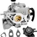 24-853-34-S Carburetor, Compatible with Kohler Engines CH25 CH27 CH730 CH740 25HP 27HP For Lawn Mowers, Cub Cadet, Welder, Sawmill, Welding Machine & More Replace# 24-853-162-S, 24-853-93-S Carb