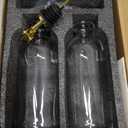 CIYODO Automatic Oil Bottle for Kitchen Sauce Dispenser Glass Syrup Pump Oil Control Nozzle