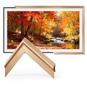 VueFrame TV Frames 65” Deco Alloy Bezel Only for Samsung The Frame TVs, Modern & Minimalist Styles from TV to Art, Interchangeable Bezels for Home Decor, Easy Installation (Fits 2021-2025 Frame TVs)