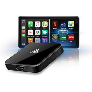CarPlay TV Adapter - Convert Any Wired CarPlay to Wireless CarPlay - Plug in a TV Stick to Stream Netflix, YouTube, and More Right from Your car’s infotainment Screen