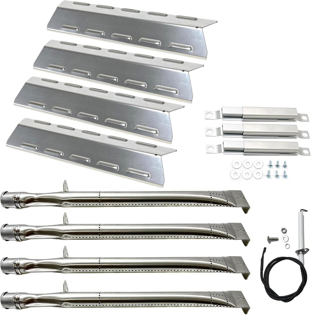 Direct Store DG284 Grill Kit for Kenmore 146.34611410, 146.46372610, 146.23673310, 146.34461410, 146.10016510, 146.16198211, 146.46366610, 146.16142210 Grill Burner, Heat Plate, Ignitor & Crossover