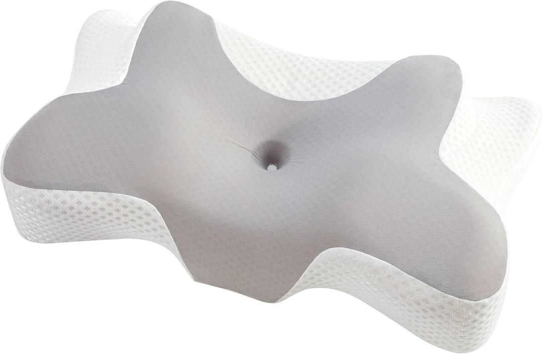 Cervical Pillow for Neck and Shoulder,Contour Memory Foam Pillow, 23x13 Inches, Pack Of 2