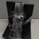 FUYU 1 Pair Creative Letter Wood Bookend Book Stand Home Decoration