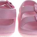 Josmo Kids Jelly Sandals Open Toe Strap Summer Pool Beach Shoes for Boys and Girls (Size 5-10 Toddler) (Pink)