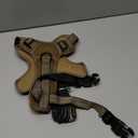 No Pull Dog Harness for Medium Dogs, Adjustable No Choke Pet Vest with Dog Leash Fit Smart Reflective Pet Walking Harness for Training Easy Control Soft Handle Brown M