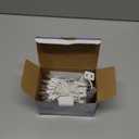 100 Count Clear Christmas Lights White Wire,23Feet Incandescent Clear Mini Lights, Connectable Indoor Outdoor Christmas Tree String Lights, Birthday, Holiday, Party, Wedding, Xmas, Warm White