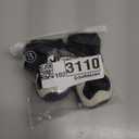 BECEMURU Dog Snow Boots for Winter,Double-Straps Anti-Fall Off Dog Booties Shoes, Non-Slip Paw Protectors for Outdoor Walking Hiking in Snowy or Rainy Day (Black, 3#) (3#(Width 2.0 inch) for 27-38 lbs)