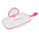 Wipes Dispenser Portable Wipes Container, Travel Wipes Case, Reusable Wipe Holder for Diaper Bag, Refillable Wipes Pouch for Outdoor Cars
