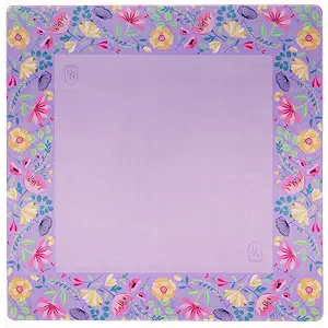 Hutch & Nook Mahjong Mat | 33" Non-Slip Card Table Cover | Decorative Game Mat for Mahjong Set, Dominoes, Poker & More (Lavender)
