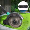 20V Cordless Lawn Edger with 4.0Ah Battery, 9-Inch Blade Edger Lawn Tool with Dual Wheels and 3 Depth Settings, Professional Lawn Trencher for Yard, Garden, Patio, Driveway and Sidewalk