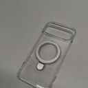 TORRAS Slim for Google Pixel 10 Pro XL Case Clear, Fit for MagSafe, Open Edge Frame, Phone Case for Pixel 10 Pro XL with Stand, Ultra Thin Minimalist, Never Yellowing, Shockproof Corner Cover, Clear