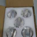 W11366438 Stove Knobs Compatible with Whirlpool Electric Range Burner Control Knob WCG55US0HS00 WCG55US0HS05 WCG55US6HS00 WCG55US6HS05 WCG77US0HS00 WCG77US0HS05 Gas Stove Knobs - 5PCS