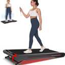 Sperax Walking Treadmill Pad with APP, 3 in 1 Under Desk Treadmill, 400W Low Noise Walking Vibration Pad with Remote Control,Portable Treadmills for Home Office (manual incline)