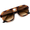 livho Trendy Polarized Square Aviator Sunglasses Women Men Square Eyewear Frame, Retro Sun Glasses for Women Men 2025 Shades
