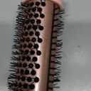 Thermal Brush Extra Long Barrel, 1.5 Inch Hot Curling Wand for Big Bouncy Curls, Non-Blowing Heated Round Brush, Ceramic Curling Wand for Medium & Long Hair, 9 Adjustable Temps, Dual Voltage