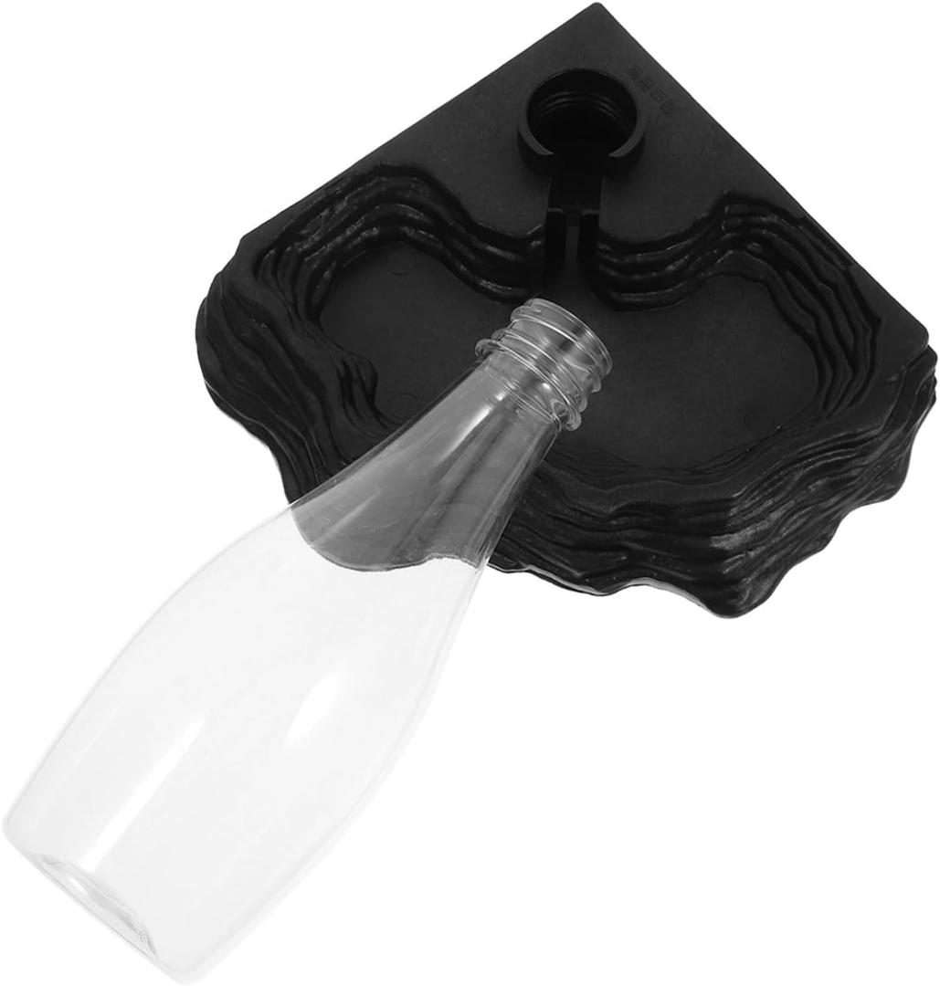 BESPORTBLE Convenient Reptile Water Dispenser Automatic Waterer for Tortoise and Lizard Floor Water Bowl for Daily Use Compact Design for Reptile Tanks