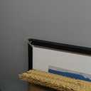 Axeman 16x20 Picture Frame with Mat for 11x14, Solid Oak Wood Poster Frame with Tempered Glass for Home Decor, Wooden 16x20inch Photo Frame for Art Photo and Prints, Wall Hook Included, Black