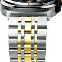 Stainless Steel Men Bands Compatible with Samsung Galaxy Watch 8 40mm 44mm Classic 46mm Replacement Metal Replacement Wristbands