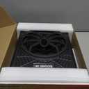 Vevitts 10 inch Subwoofer, Underseat Car 2000W Slim Subwoofer with Light, Enhanced Bass and Powered Subwoofer Car Audio with Mounting Wire Kit Fit Truck SUV Jeep MPV