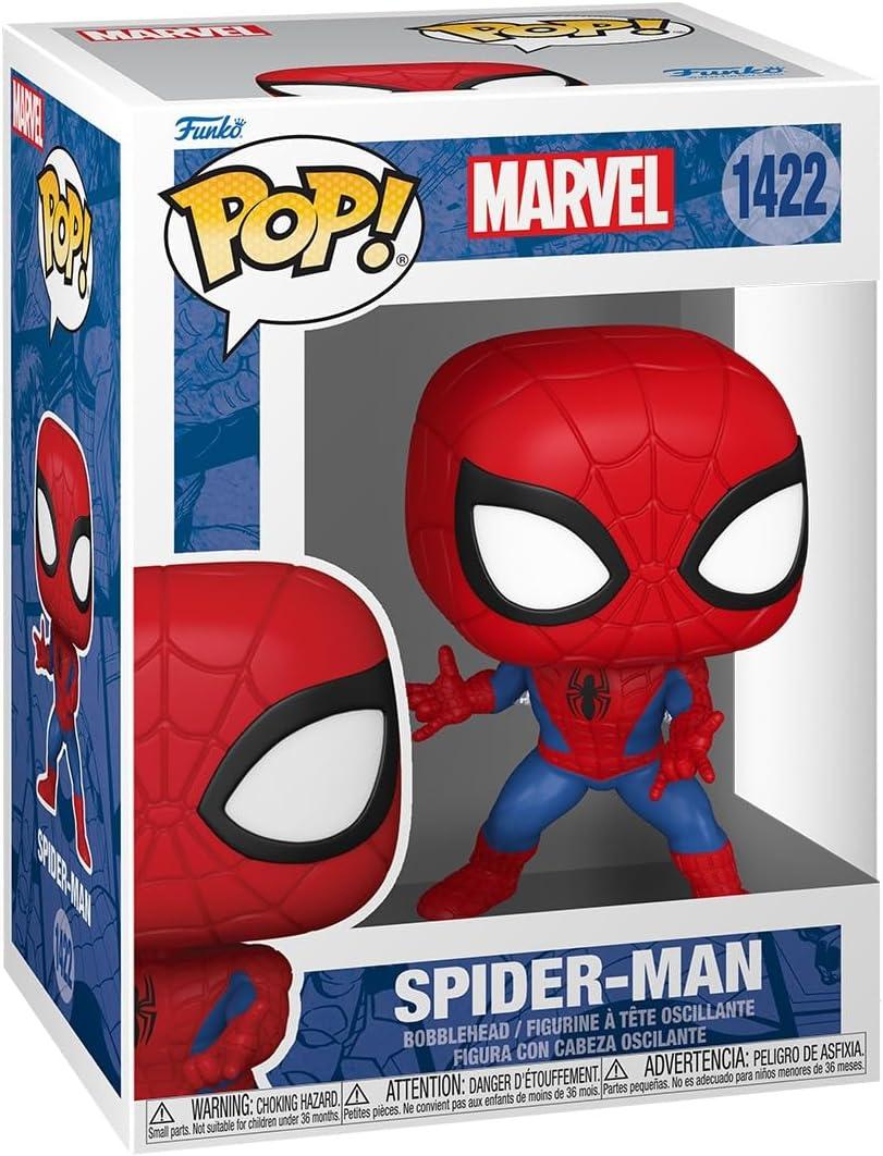 Funko POP! Marvel: New Classics - Spider-Man | Official Superheroes Merch - Collectable Vinyl Figurine for Shelf Display - Birthday Gift Idea for Fans and Collectors