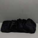 Triodream Micro Fleece Pillowcase Set with Zipper | Ultra Soft Velvet Pillow Cases | Soft Pillowcases and Shams | Flannel Fleece Velour Material | King Size Pillowcases - 20" x 36" - Black'