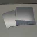 NKJVE Unbreakable Mirror Tiles Self Adhesive,4PCS 8”x8” Toddler Mirror for Classroom Decor, Peel and Stick On Small Mirrors for Wall Decor, Shatterproof Plastic Mirrors Stickers for Kids Decorative