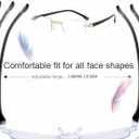 Anti-Blue vision glasses as seen on tv for men, Anti-Blue Light Presbyopia Glasses, Auto Zoom