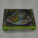 Zoo Micro Mini Bricks Desert Building Blocks,Creative Ideals Zoological Park Architecture Toy Present Model for Adults and Kids Age of 14+ 5000 PCS