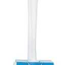 Clorox Toilet Bowl Brush & Plunger Combo Set with Storage Caddy - Toilet Plunger for Bathroom, Bathroom Organizers & Storage, Bathroom Accessories, Toilet Unclogger, Long Handled Toilet Brush (1-Pack, White/Gray)