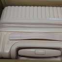 Jessica Simpson Abilene 20" Expandable 8-Wheel Spinner Carry On Luggage Suitcase, Peachy Keen
