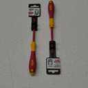 Wiha 33580 2 Piece Insulated SoftFinish Slotted and Phillips Screwdriver Set