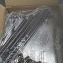 BNZ Indestructible Heated Cat House for Outside Winter, Weatherproof, Safe Escape Door, Insulated Outdoor Cat Shelter with Heater for Feral Barn Cat Kitty(21''x15''x13'')