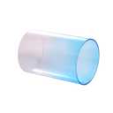 Colored Glass Cylinder Candle Holder Bottomless Borosilicate Glass Globe Lamp Shade Replacement 3X6