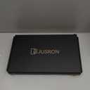 JUSRON 360 Viewing Angle Self Hair Cutting Mirror, Clear Anti-Fog HD Glass (Black Without LED Without Accessories)