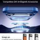 Magnetic for iPhone Air Case [Compatible with MagSafe] [Shockproof] [Heavy Duty Protection] Pocket-Friendly & Tough Non-Slip Protective Phone Cover for iPhone Air 6.5", Blue