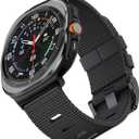 Compatible for Samsung Galaxy Watch 8 Band 40mm 44mm/Galaxy Watch 8 Classic 46mm,Pro Tactical Camouflage Rugged One Click No Gap Nylon Bands Accessories Compatible for Galaxy Watch 8 Band for Men Women