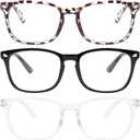 MIGSIR Blue Light Blocking Glasses for Computer Gaming, Fashion Fake Helps Reduce Screen Fatigue Eyeglasses for Women Men