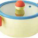 Danish Kitchen Nonstick Forged 8" Stock Pot with Lid, Healthy Cooking Non Stick Ceramic Coating Multi Casserole, Induction Compatible Cookware for Stew, Soup, Noodle, Made in Korea (2.7qt / 20cm)