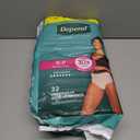 Depend Fresh Protection Adult Diapers, Incontinence & Postpartum Bladder Leak Underwear for Women, Disposable, Maximum, Small, Blush, 32 Count