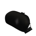 Car Headrest Pillow, Memory Foam, Ergonomic Design, Black