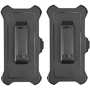 2PCS Replacement Belt Clip Holster for OtterBox Defender Series Case Apple iPhone 12, iPhone 12Pro, iPhone 13,iPhone 13Pro - 6.1"