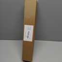 ENJOYBASICS No Drill Curtain Rods for Window 28 to 47 Inches, 5/8 Inch Diameter Renter Friendly Drapery Rod with Adhesive Brackets without Drilling, Adjustable from 27 to 52 Inches, Black