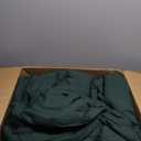 Litanika King Size Comforter Set Dark Emerald Green - 7 Pieces Bed in a Bag King Bedding Comforter Sets, Solid Lightweight Bed Set with Comforter, Sheets, Pillowcases & Shams (King (104"x90"))