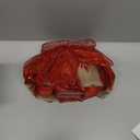 CT CRAFT LLC Red Snowflake Christmas Tree Topper Bow 11" with 4 Ribbon Streamers x 3 Yards Long Each for Holidy Elegant Fancy Home Dcor Indoor