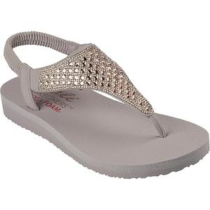 Skechers Women's Meditation-Rockstar Flip-Flop, 8